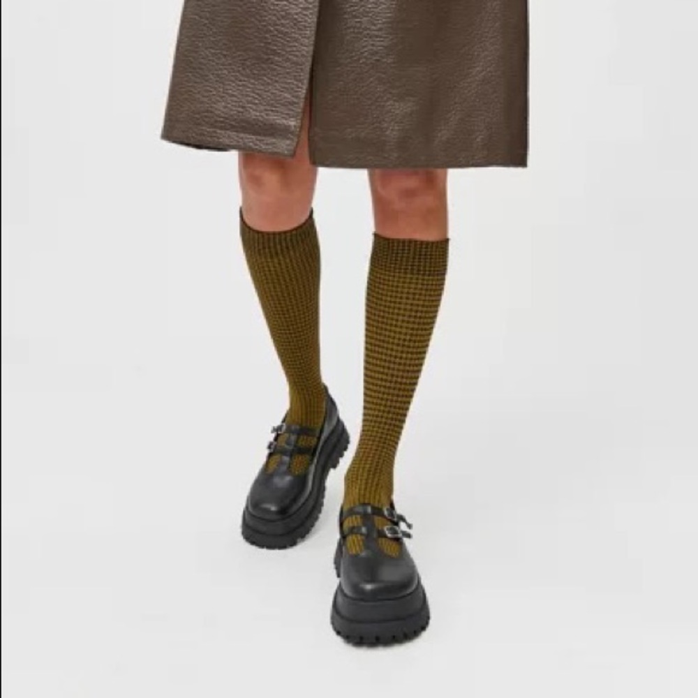 Urban Outfitters,  Platform Double-Strap Treaded Chunky platform shoes